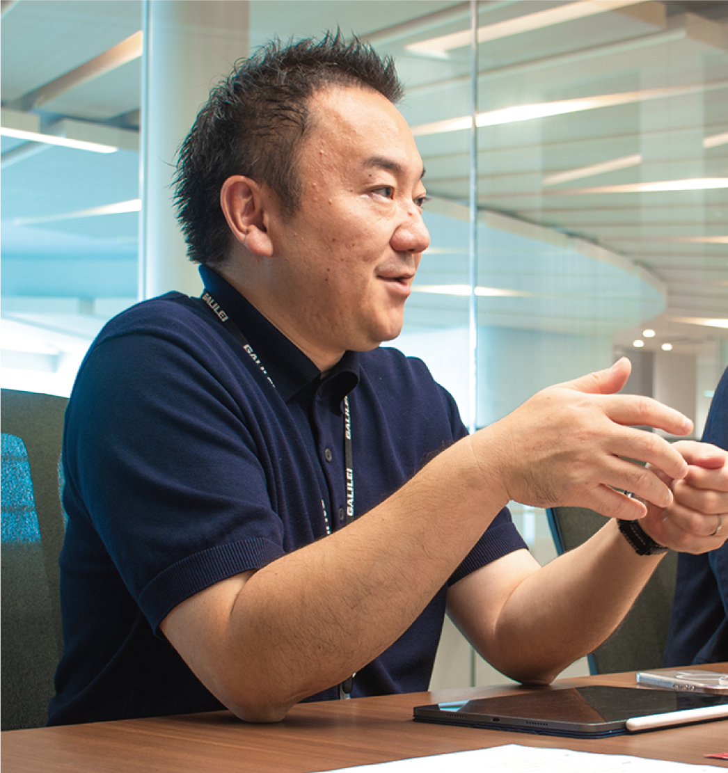 フクシマガリレイ株式会社 河田 氏