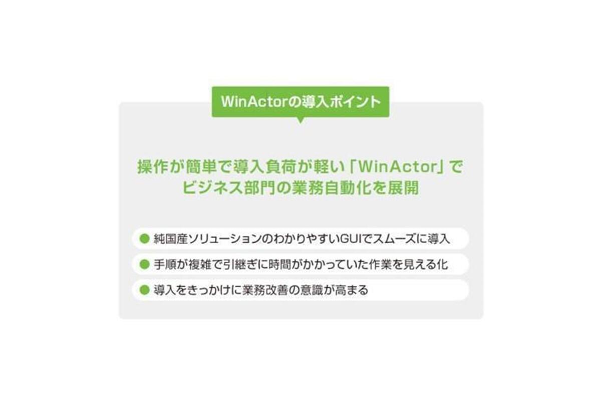 WinActor導入のポイント