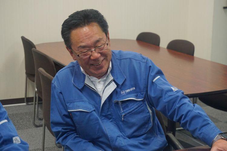 生産本部　生産統括　副本部長の川口氏