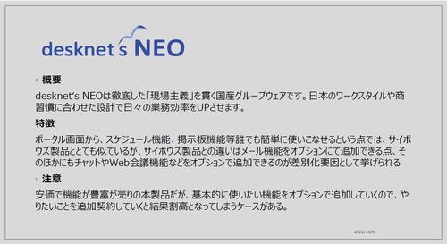 徹底した「現場主義」を貫く国産グループウェアです。